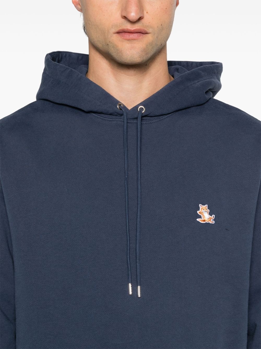 Fox Head cotton hoodie - 5