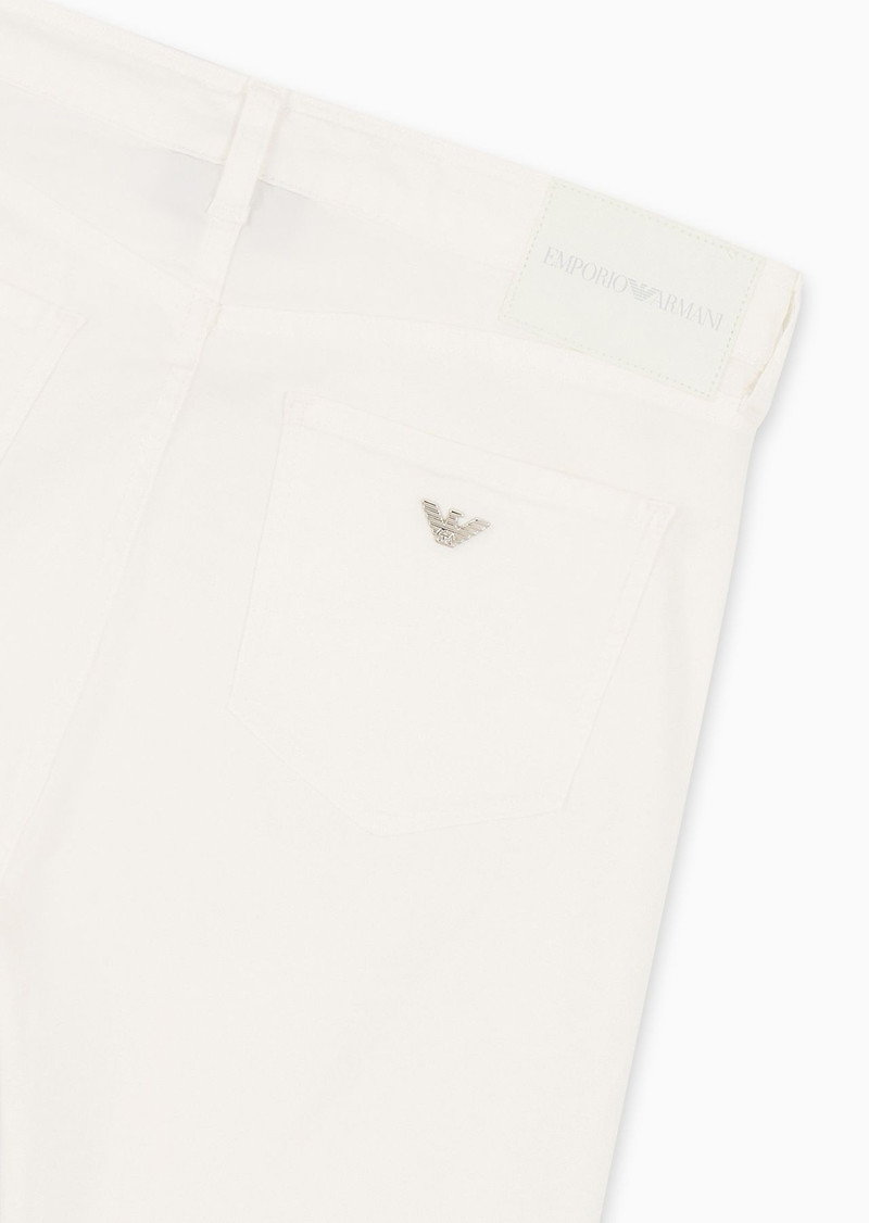 J20 High-waist super-skinny jeans in a worn-look denim 6