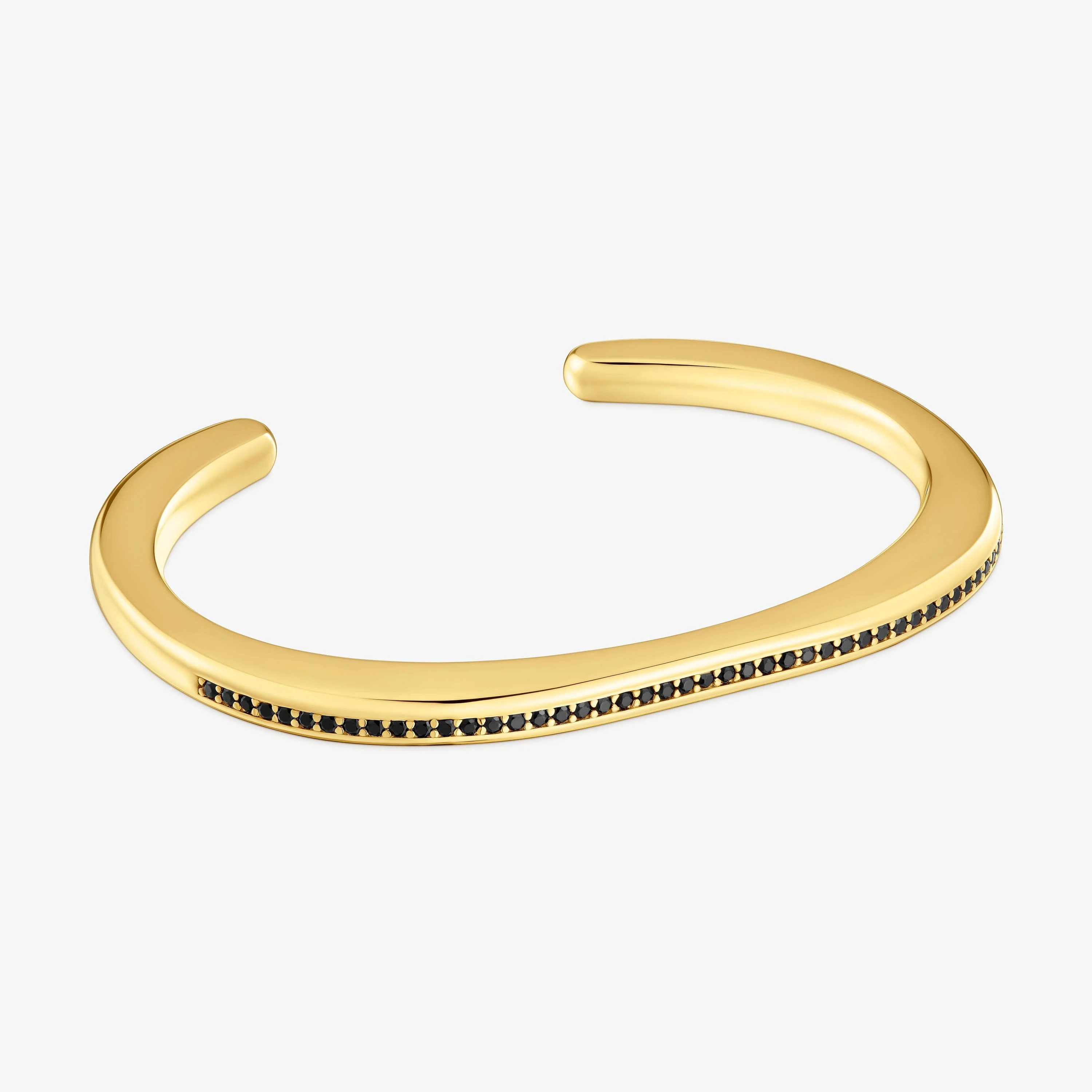 Bangle with 18K gold vermeil and spinels Line - 1