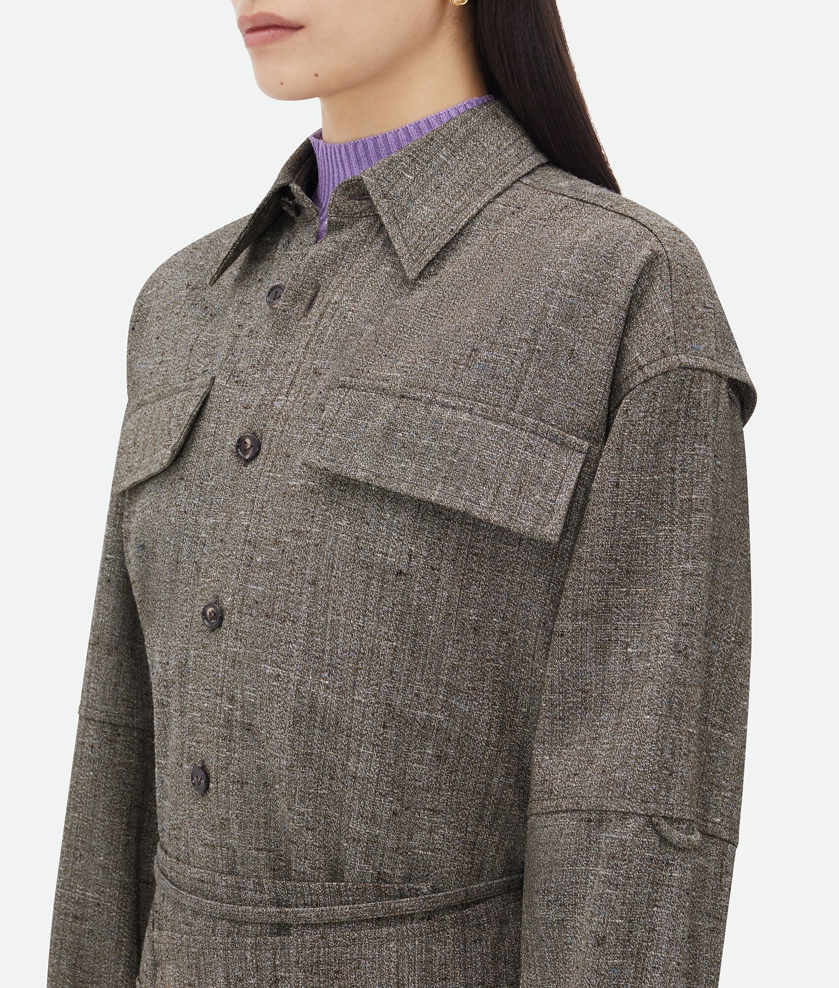 Viscose And Silk Shirt - 4