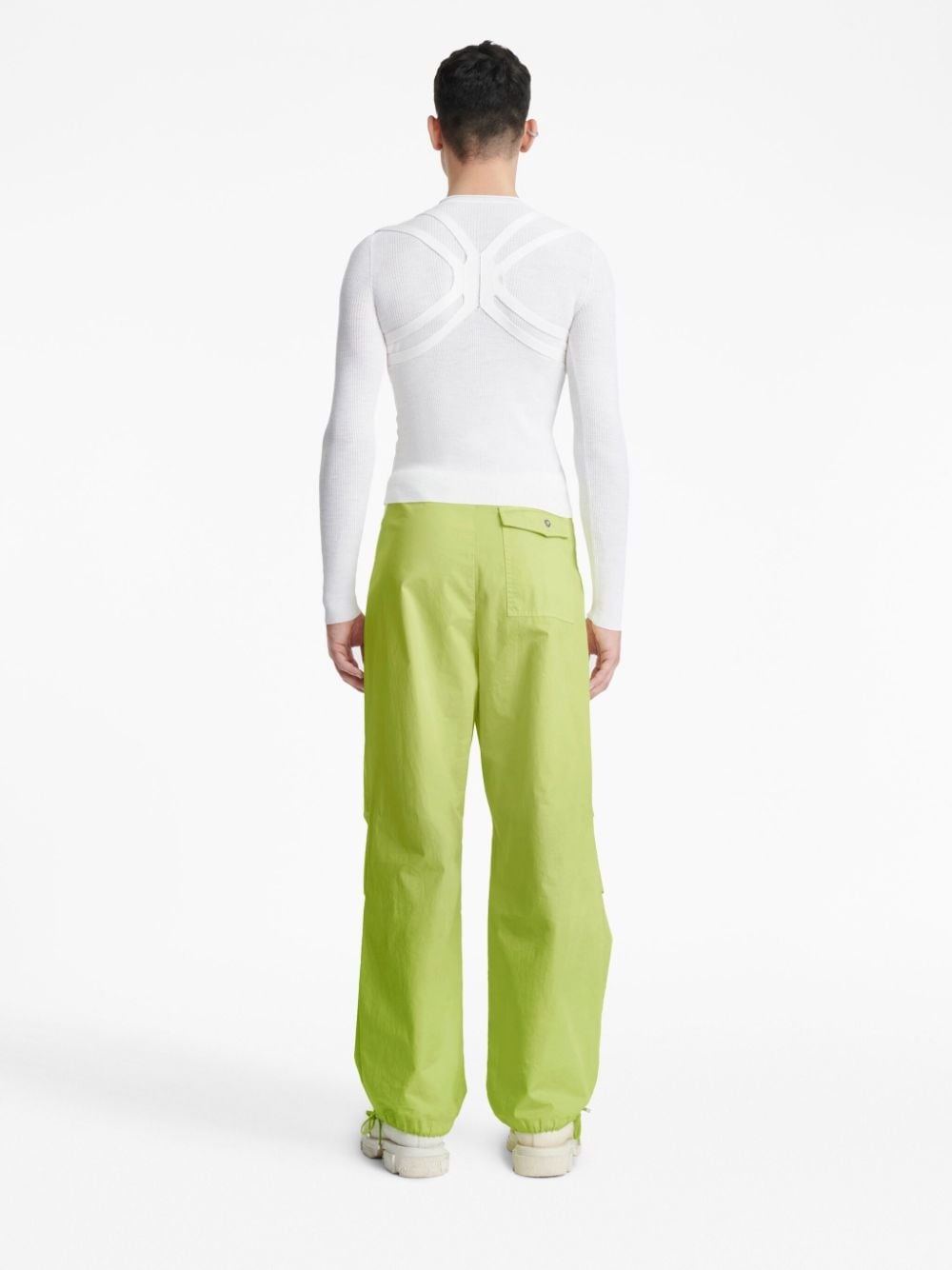 Sunfade cotton parachute pants - 4