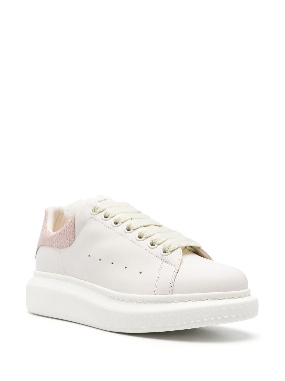 Oversize leather sneakers - 2