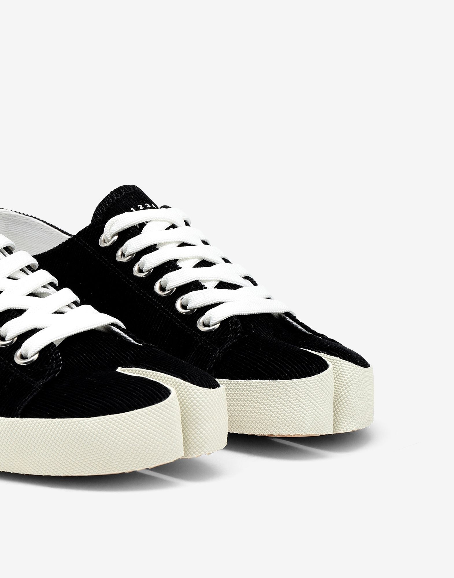 Tabi velvet sneakers - 5