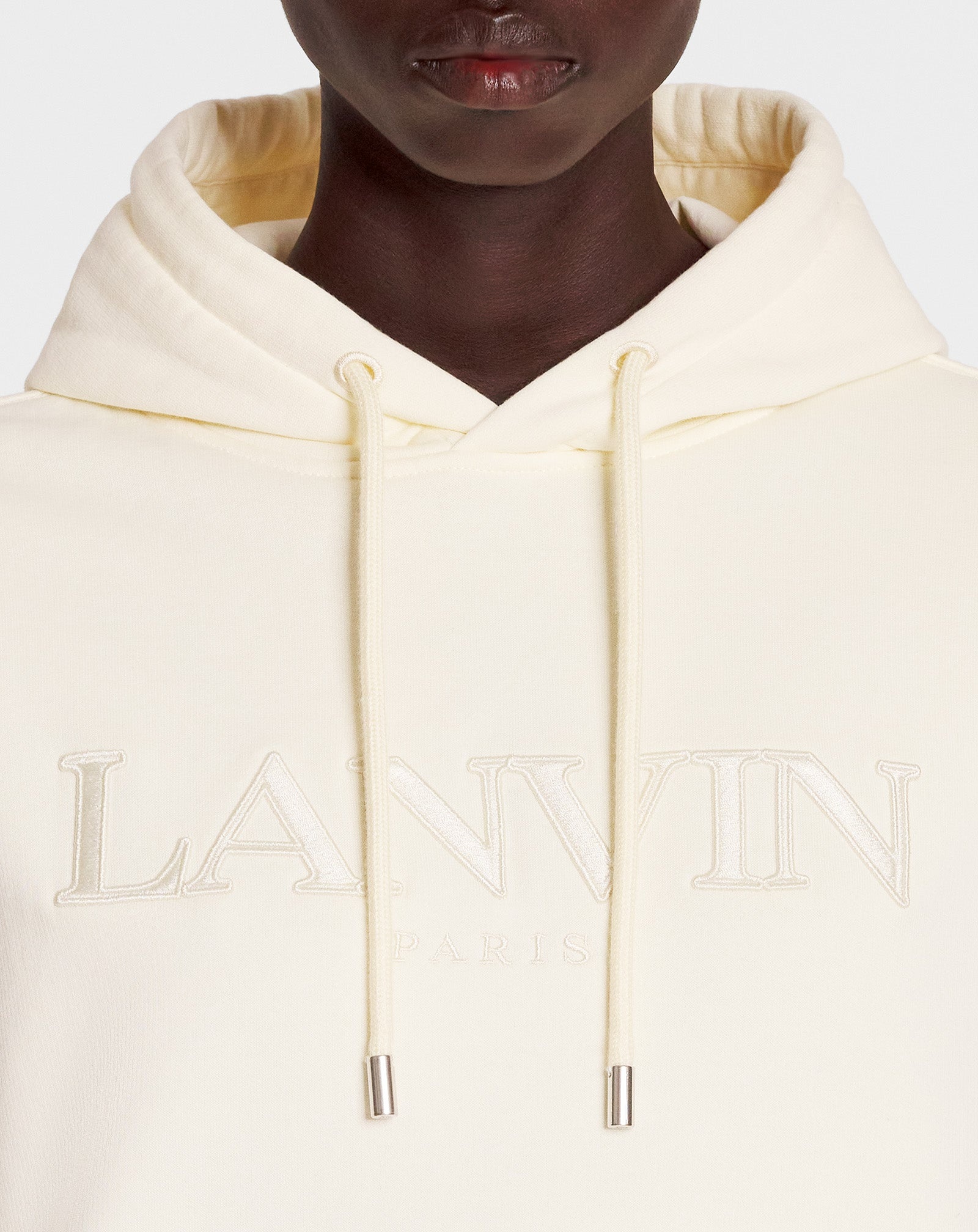 CLASSIC EMBROIDERED LANVIN PARIS HOODIE - 5