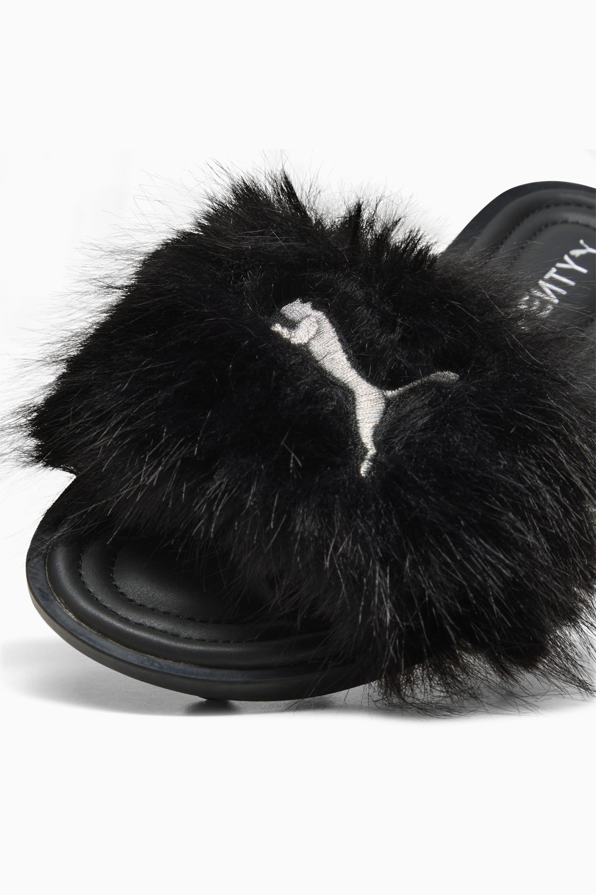 FENTY x PUMA Women's Chic Fur Slides - 9