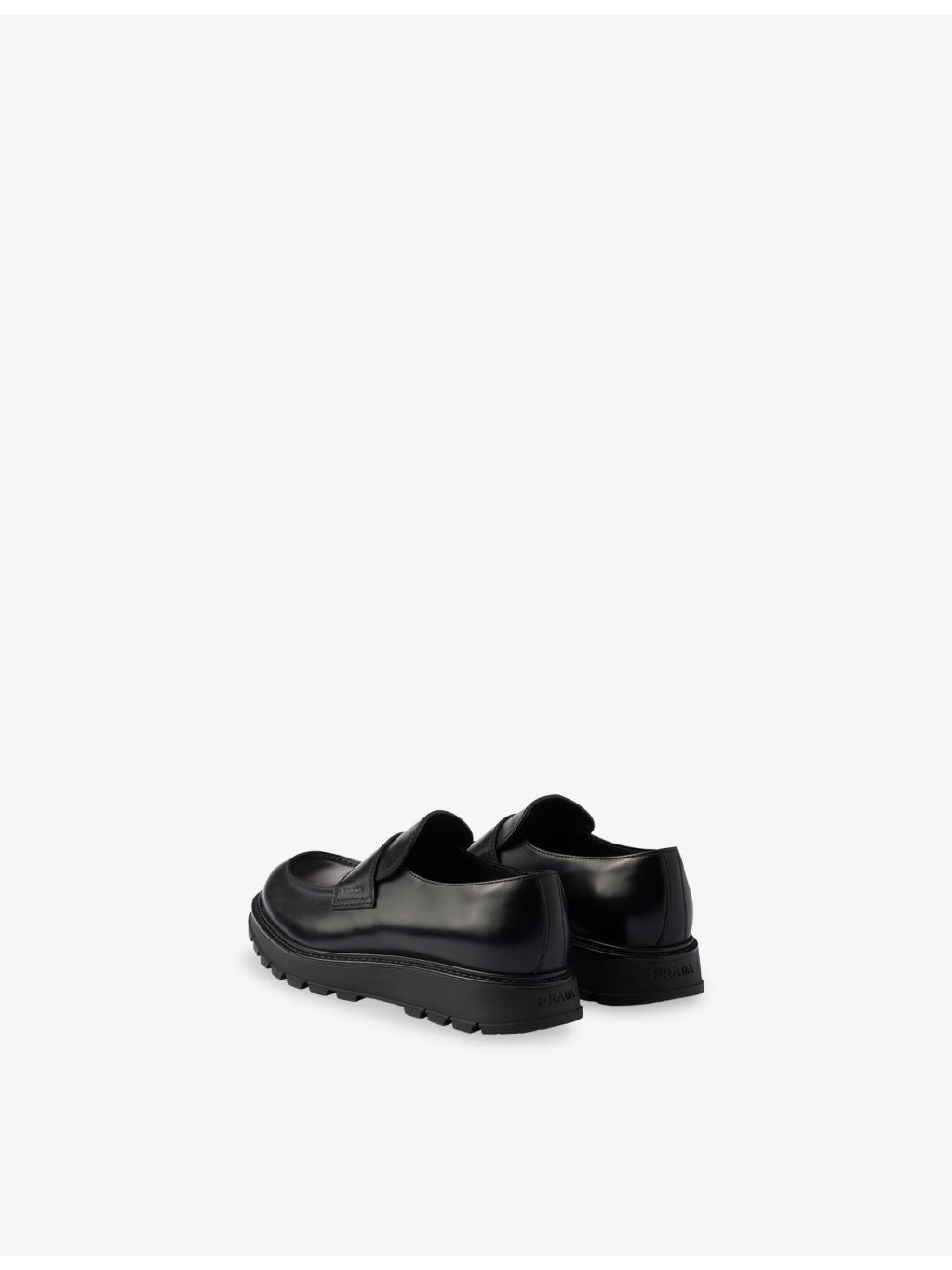 Brushed Leather Loafers - 5