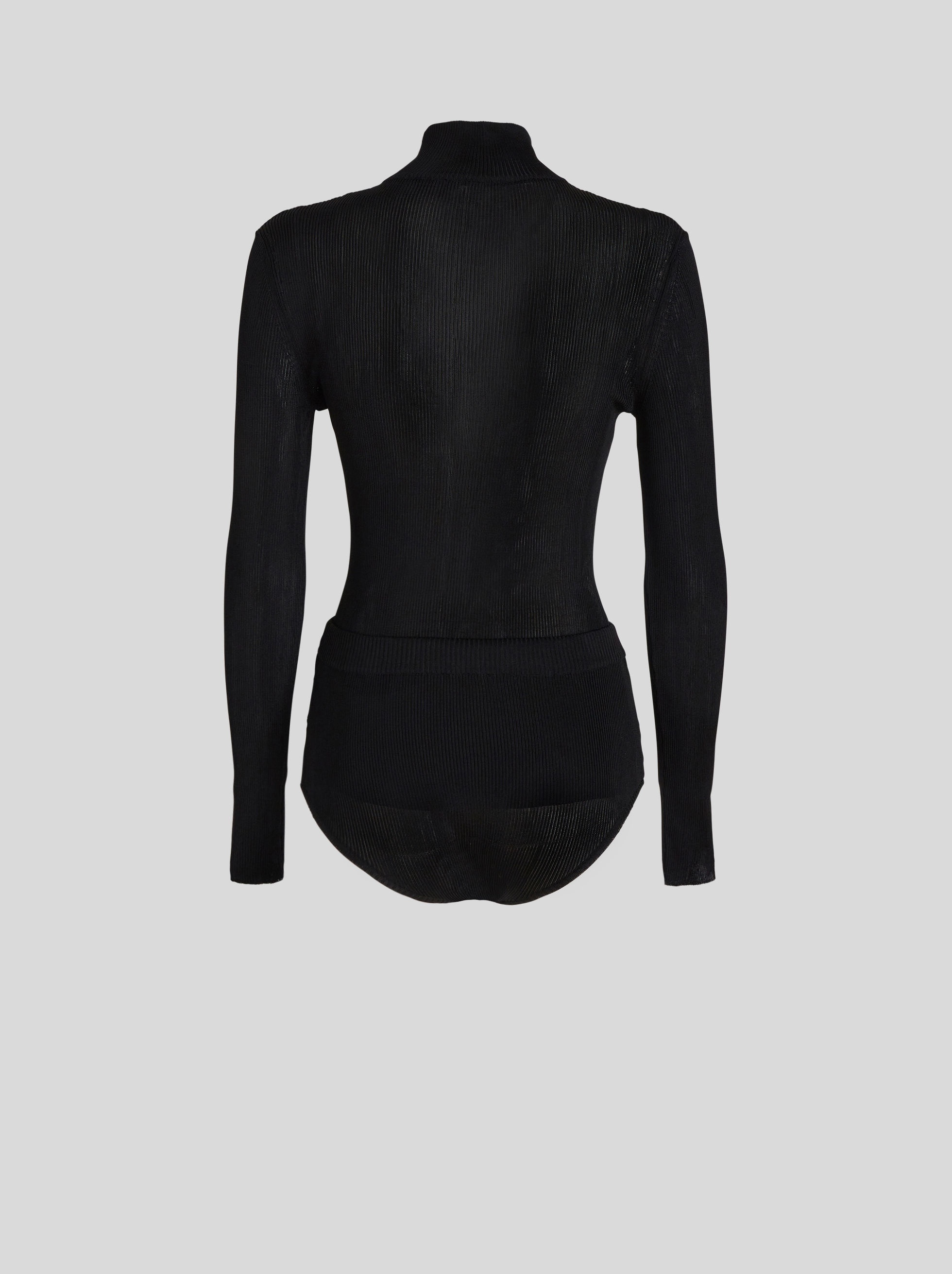 JERSEY BODYSUIT WITH ETRO CUBE LOGO - 5