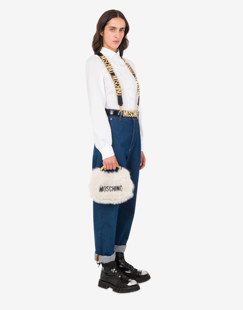 MOSCHINO HANDLE ME SMALL BAG 4
