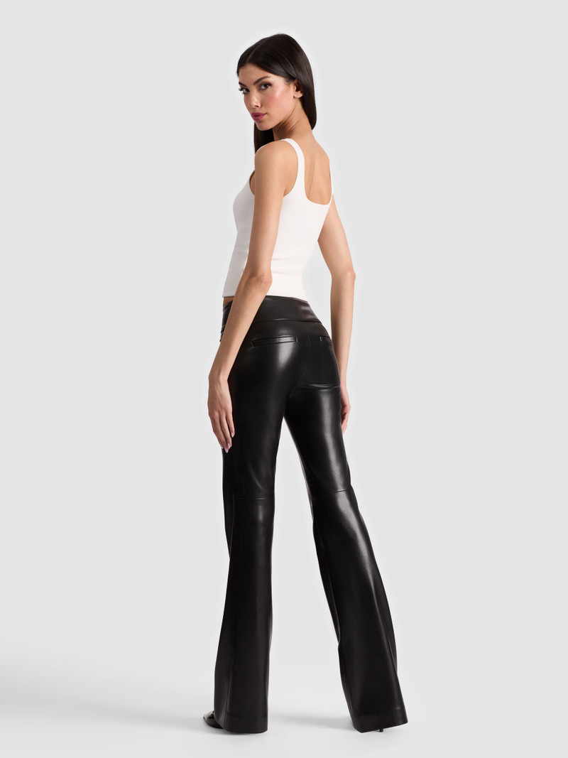 Alice + Olivia OLIVIA VEGAN BOOTCUT PANT outlook
