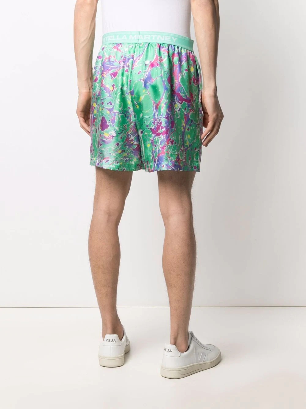 x Ed Curtis oil swirl shorts - 5