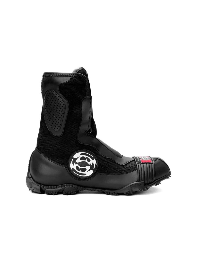 Low Tide mesh-panelled combat boots 1