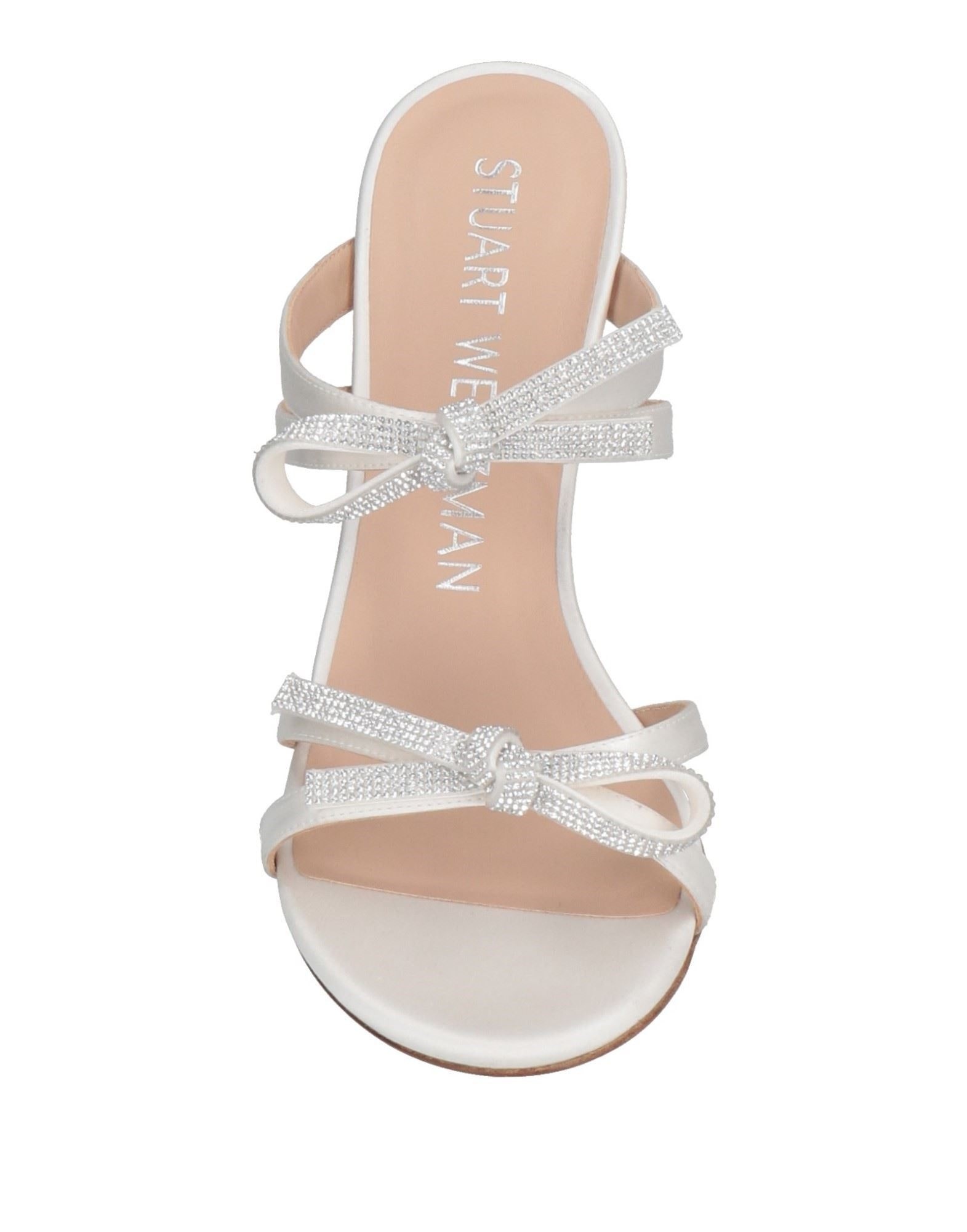 White Women's Sandals - 4