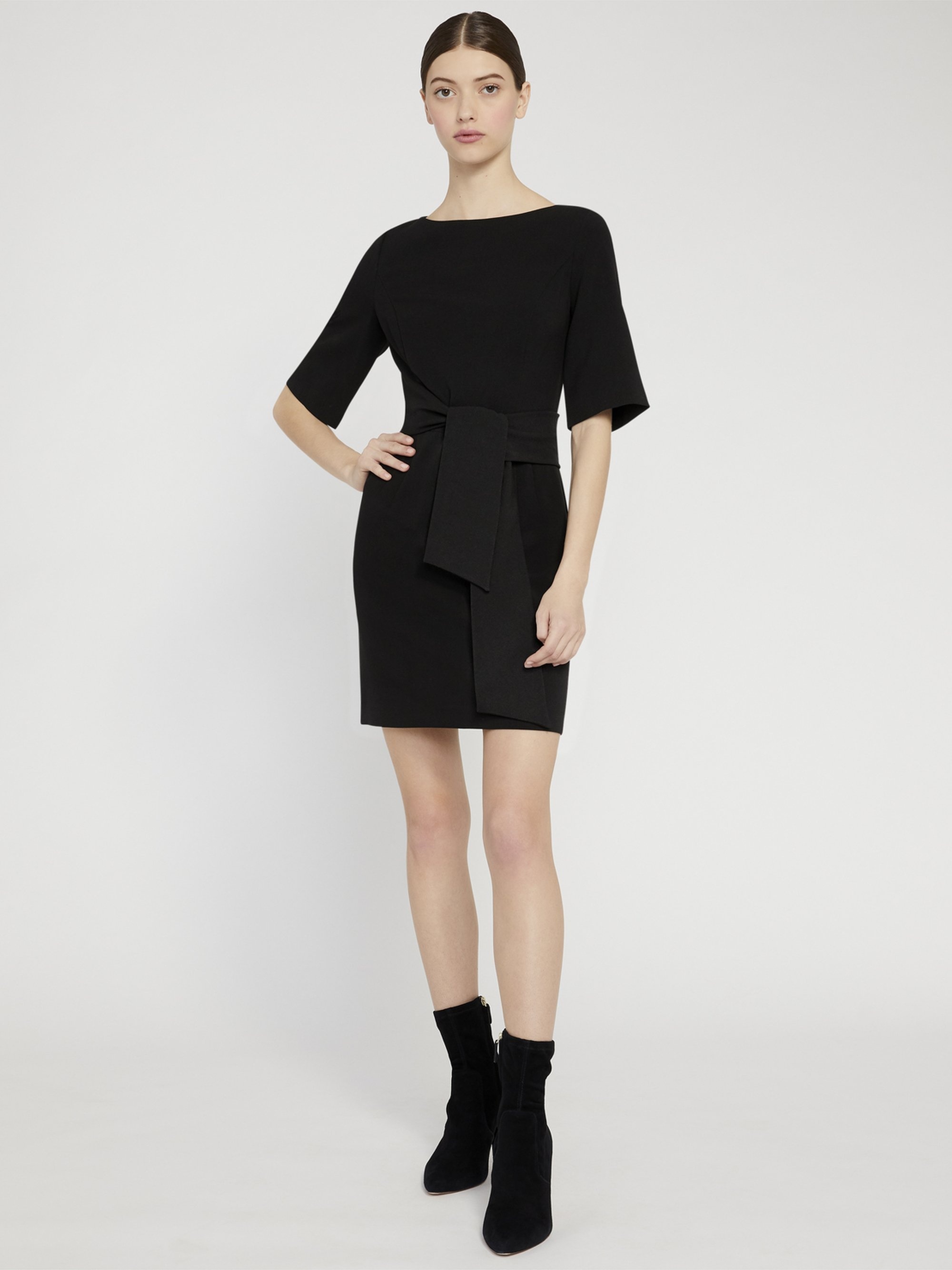 VIRGIL BOAT NECK MINI DRESS - 2