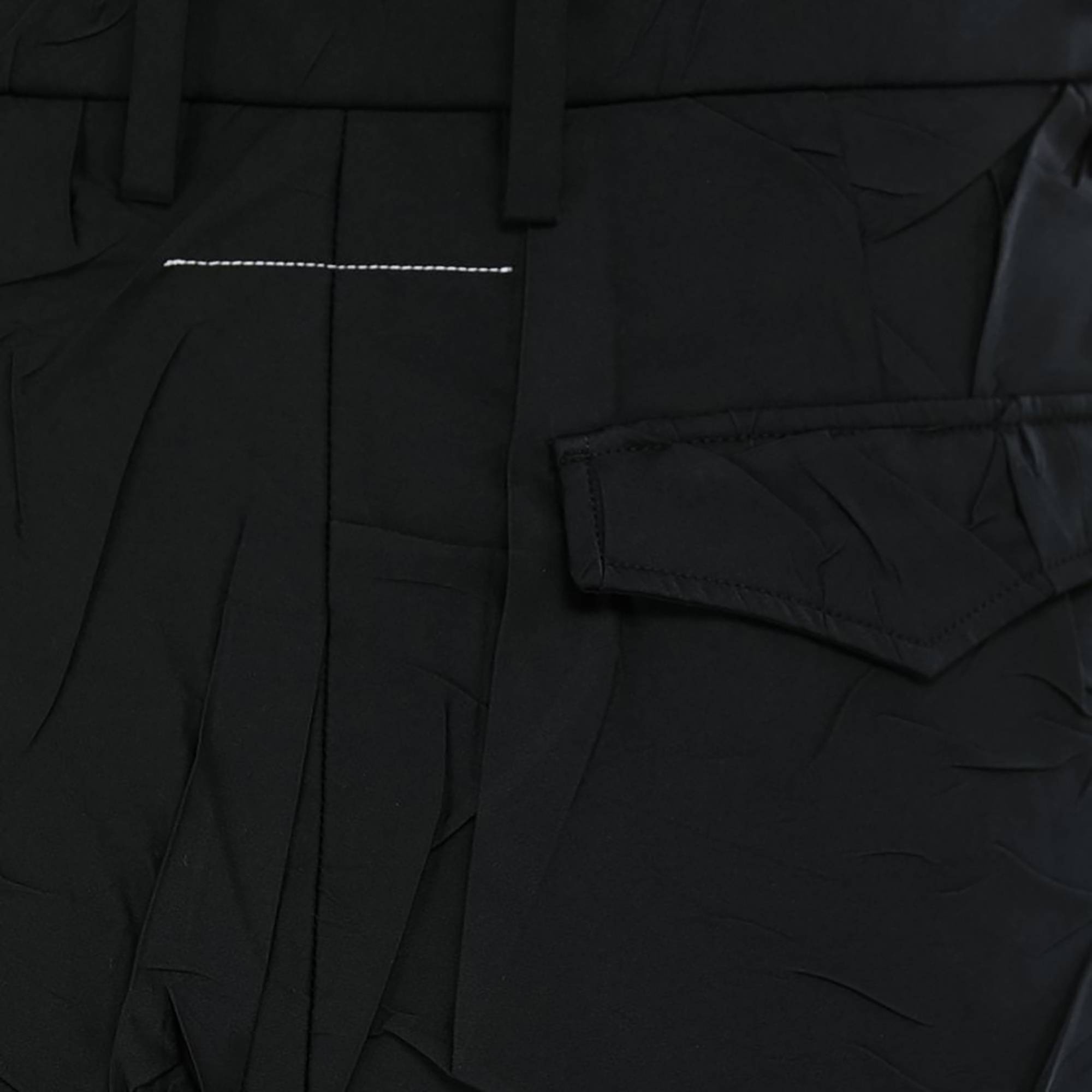 MM6 Maison Margiela Pleat Pants 'Black' - 2