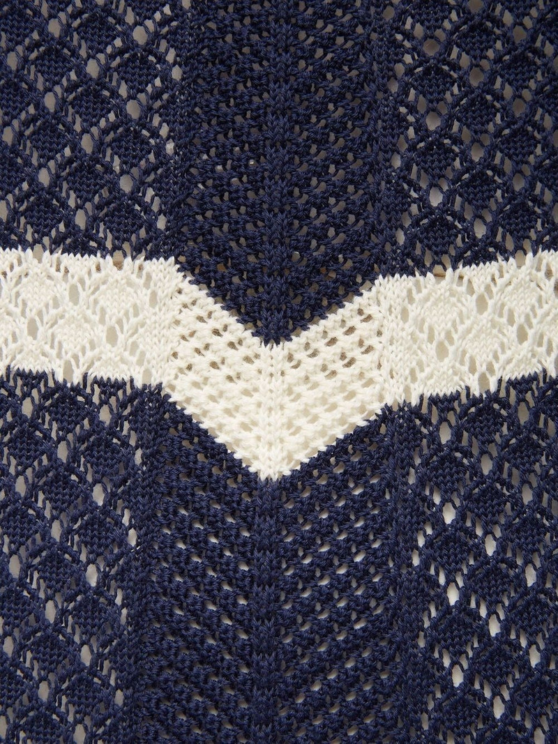 Chevron knitted dress 4