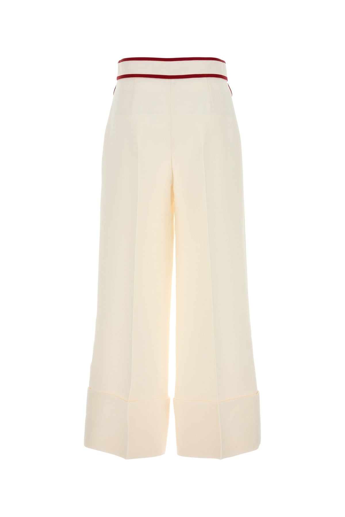 Ivory crepe pant - 2