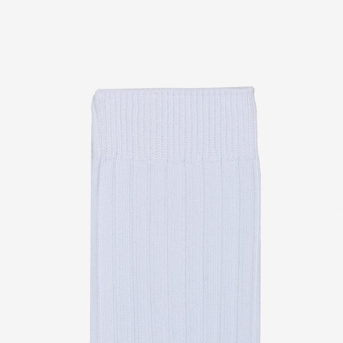 UTCS-WHT UTILITEES Mixed Cotton Crew Socks - White - 3