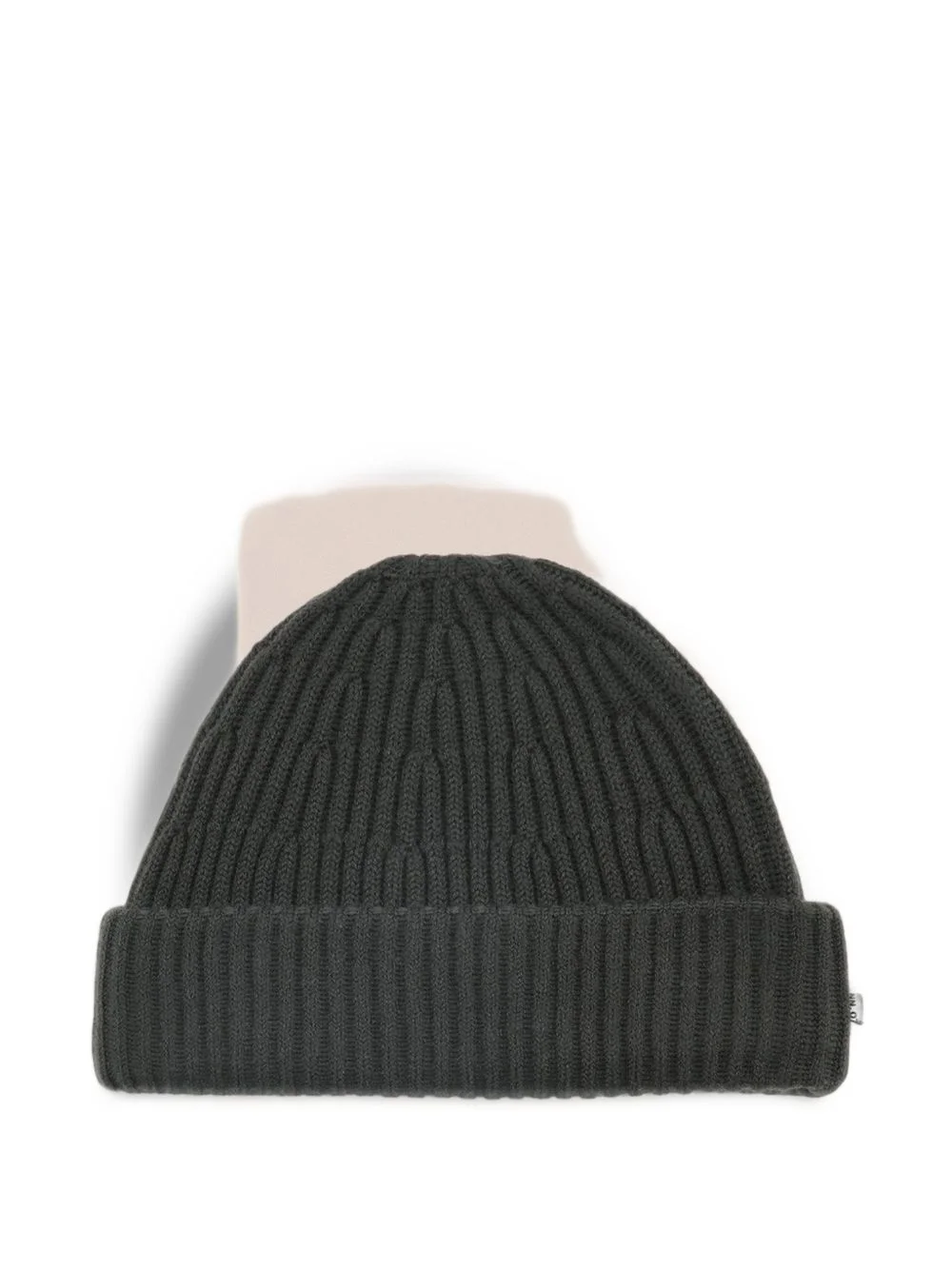 6209 ribbed-knit beanie hat - 1