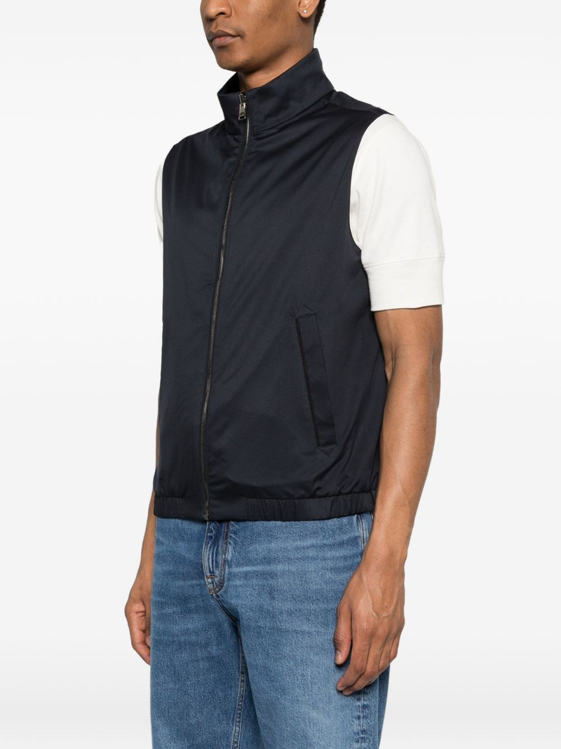 zip sleeveless gilet 3
