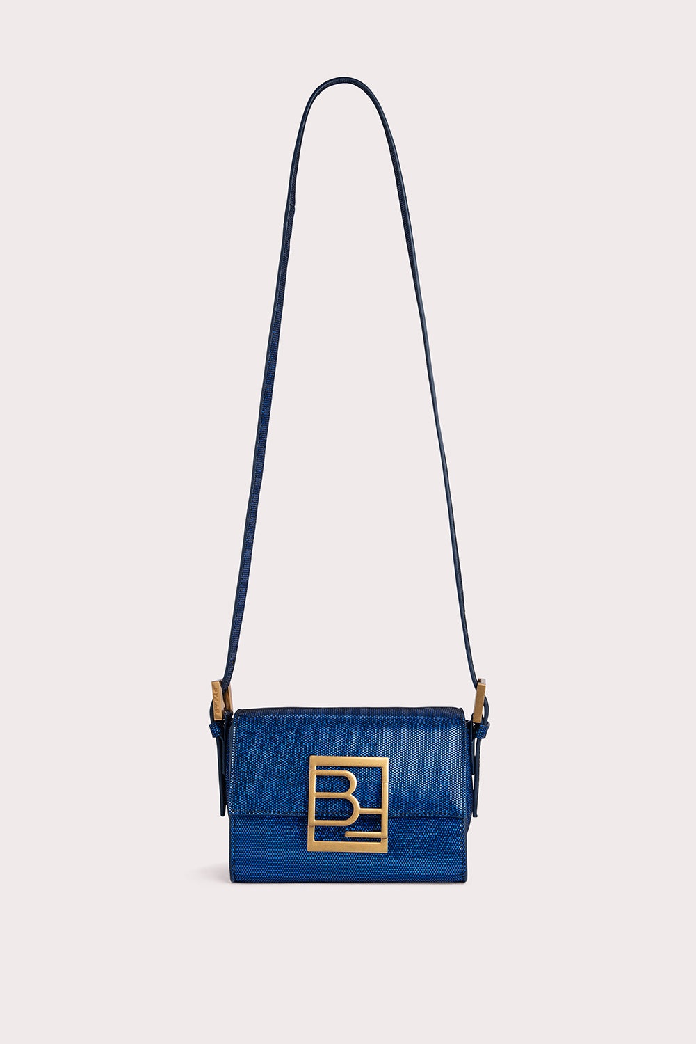 Fran Blue Disco Dot Leather - 7