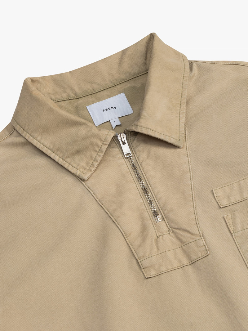 BOXY HALF-ZIP SPRAY SHIRT 4