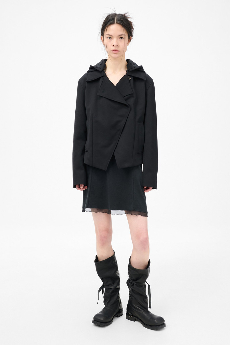 Our Legacy Our Legacy Veiled Jacket Onyx Black Tech Sateen outlook