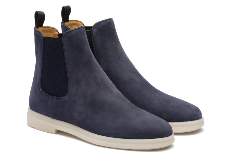 Church's Lea
Nubuck Chelsea Boot Blue outlook