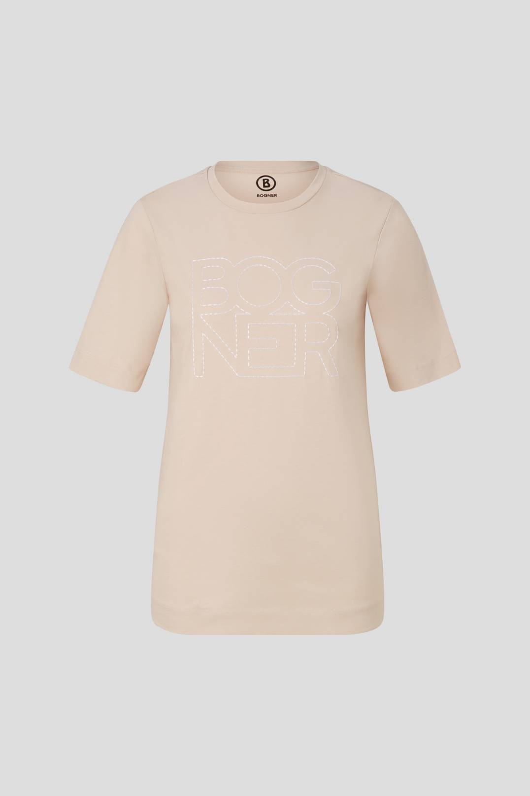 LINN T-SHIRT IN LIGHT BEIGE - 1