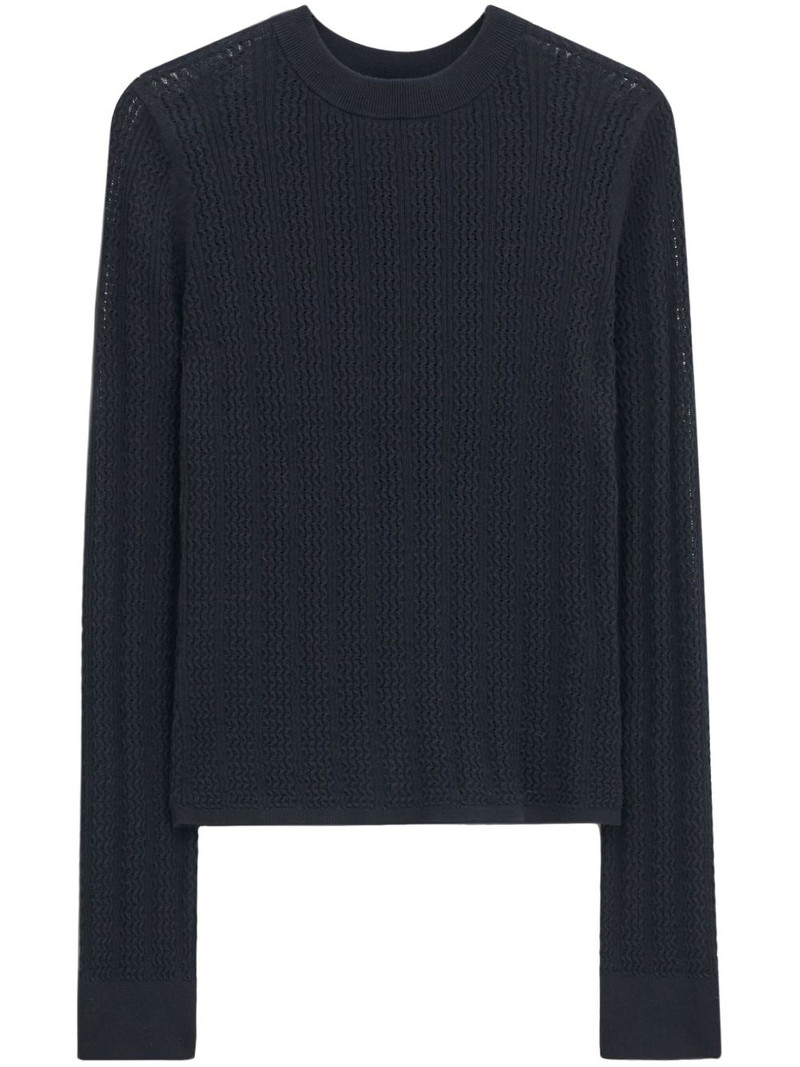 lace knitted top 1