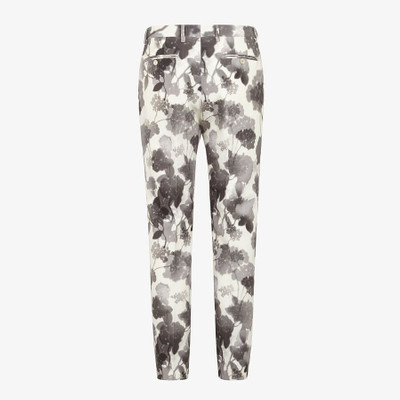 FENDI White canvas pants outlook