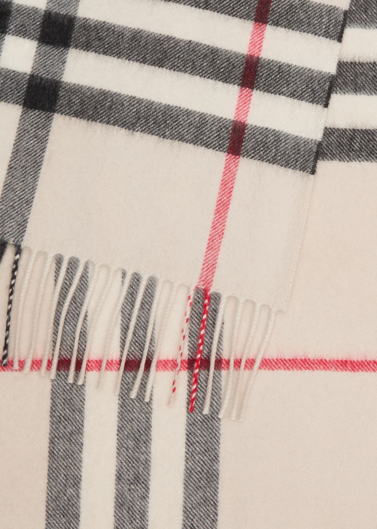 Giant-Check Cashmere Scarf - 4