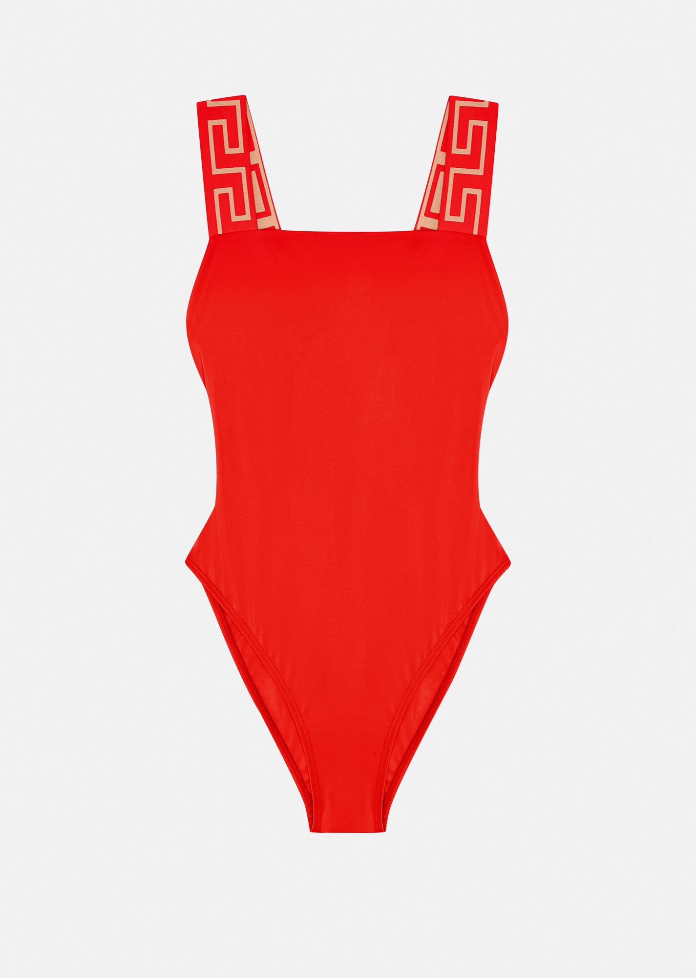 VERSACE Greca Border One Piece Swimsuit REVERSIBLE