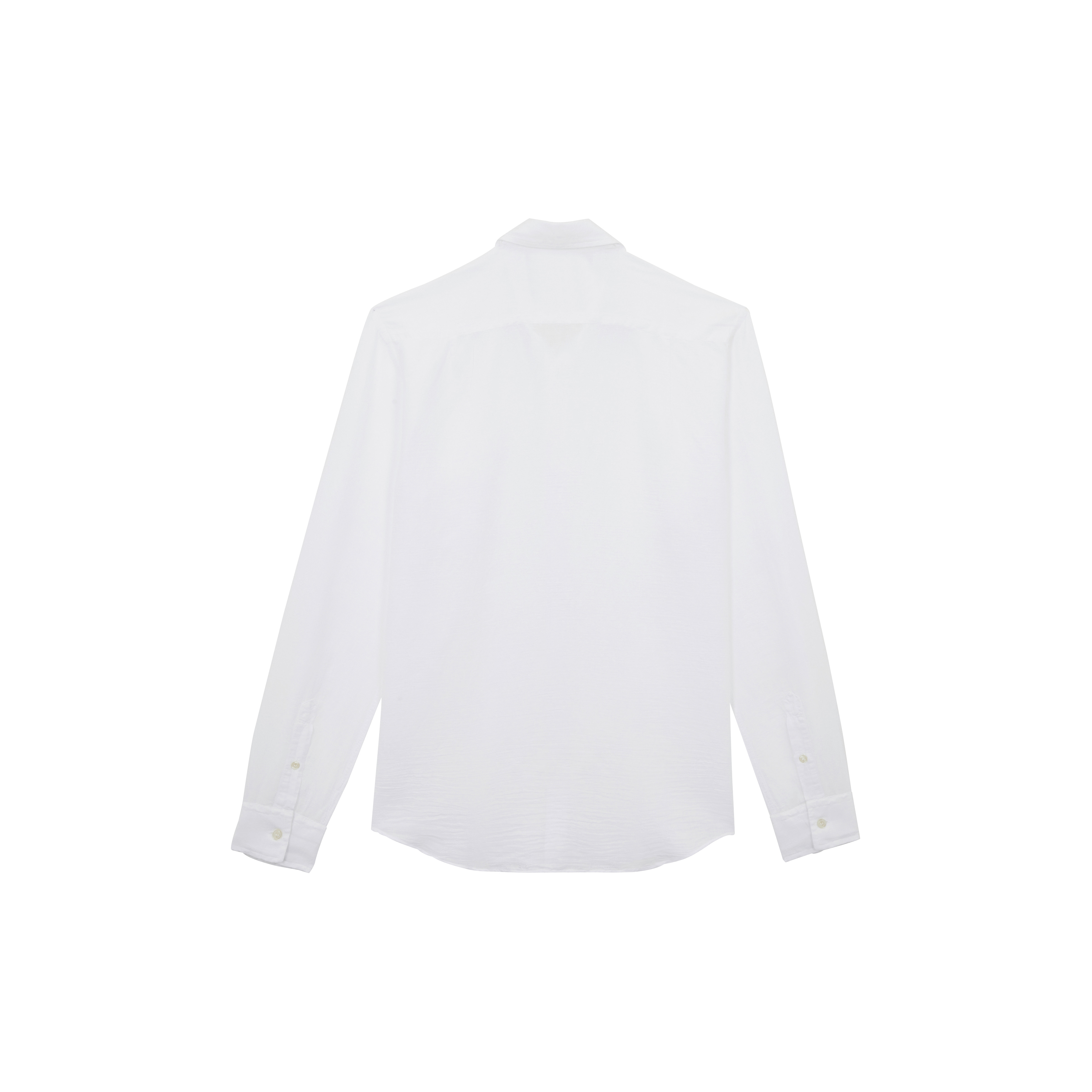 Men Linen and Cotton Shirt Solid - 2