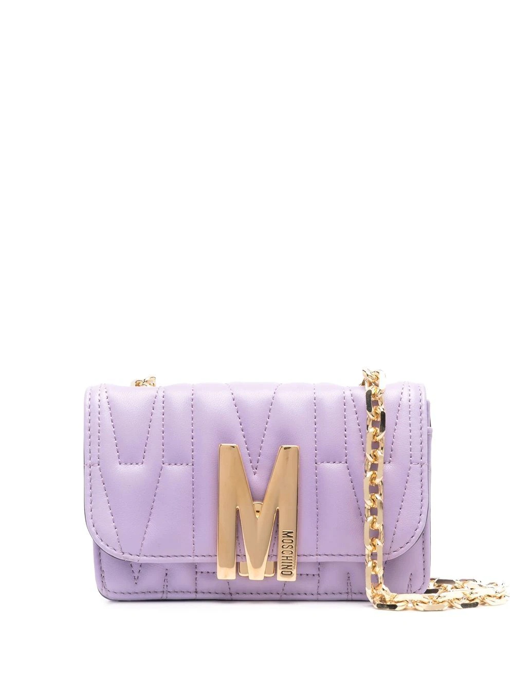 monogram-quilted crossbody bag - 1