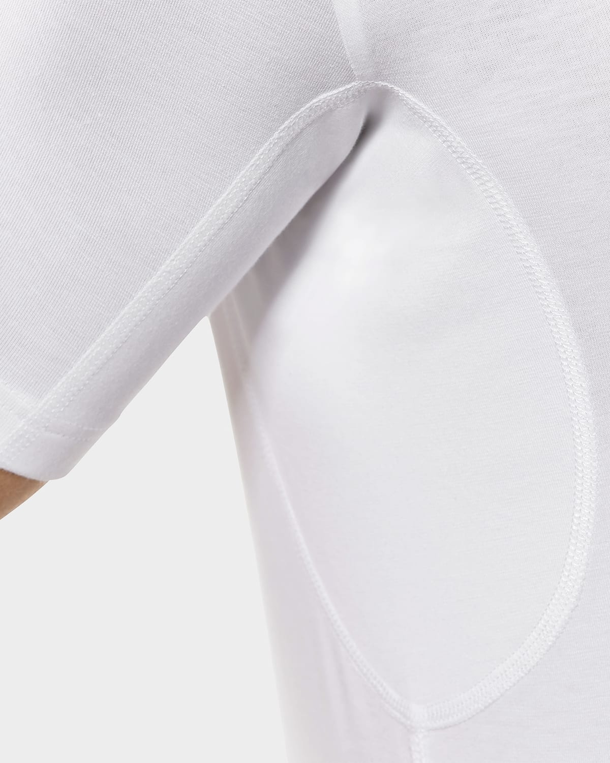 Men's Cotton-Stretch V-Neck T-Shirt - 5