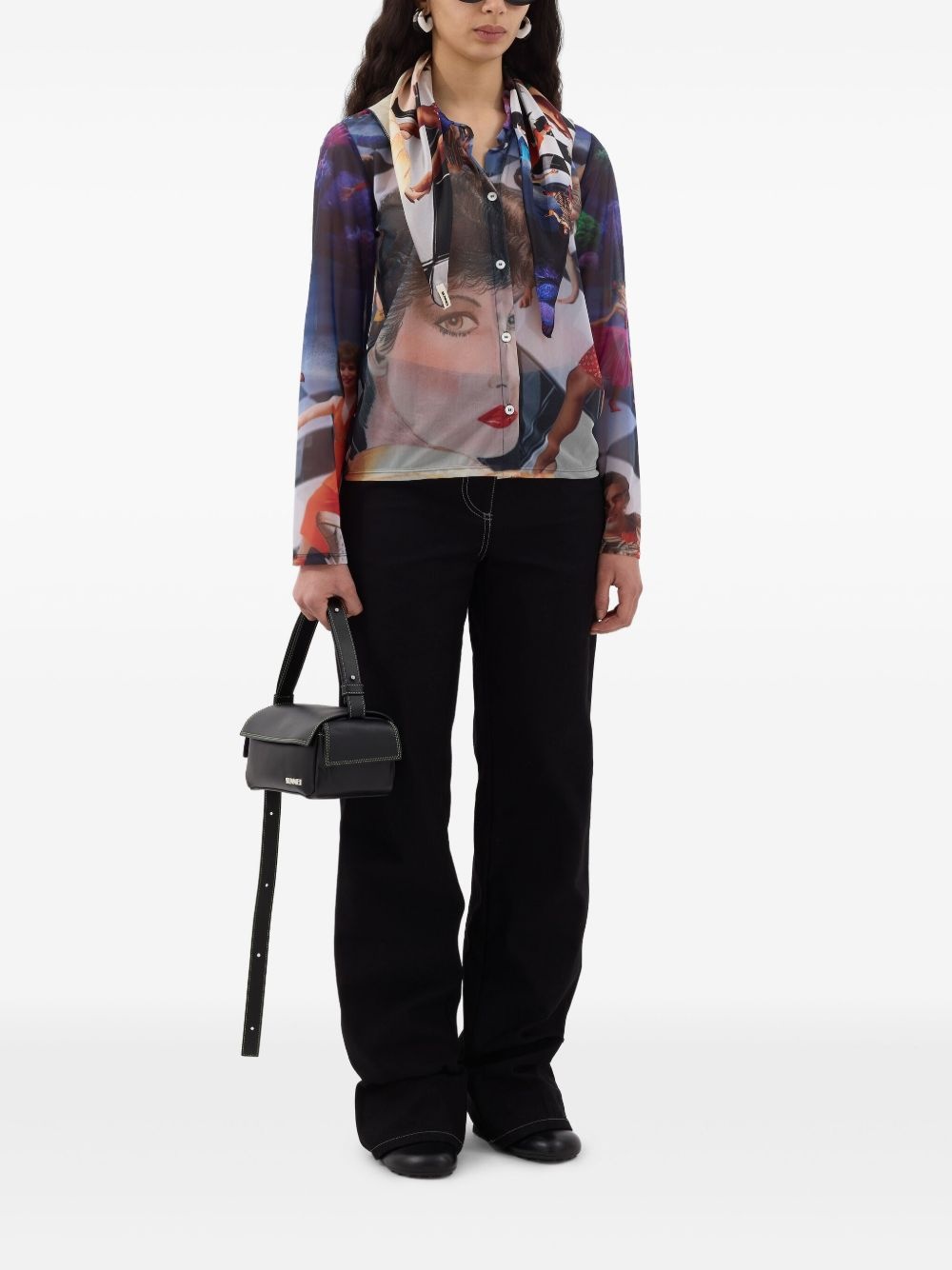 graphic-print shirt - 3
