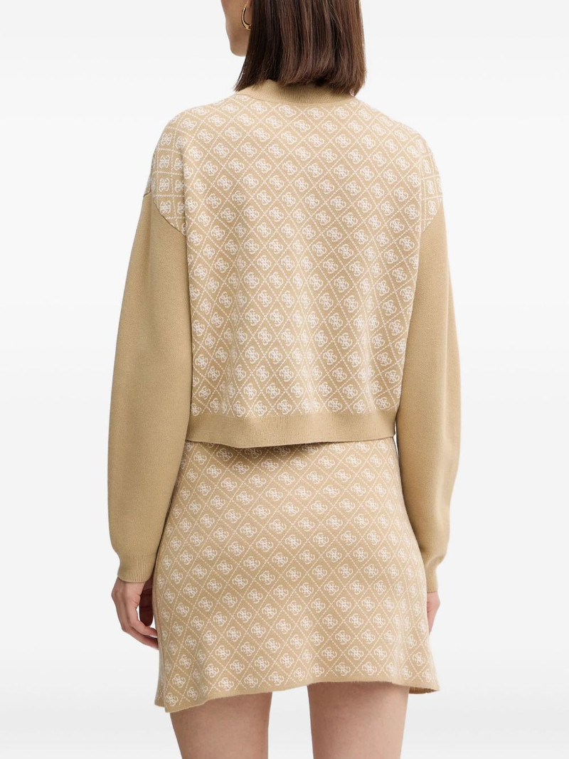 patterned high-neck sweater 3