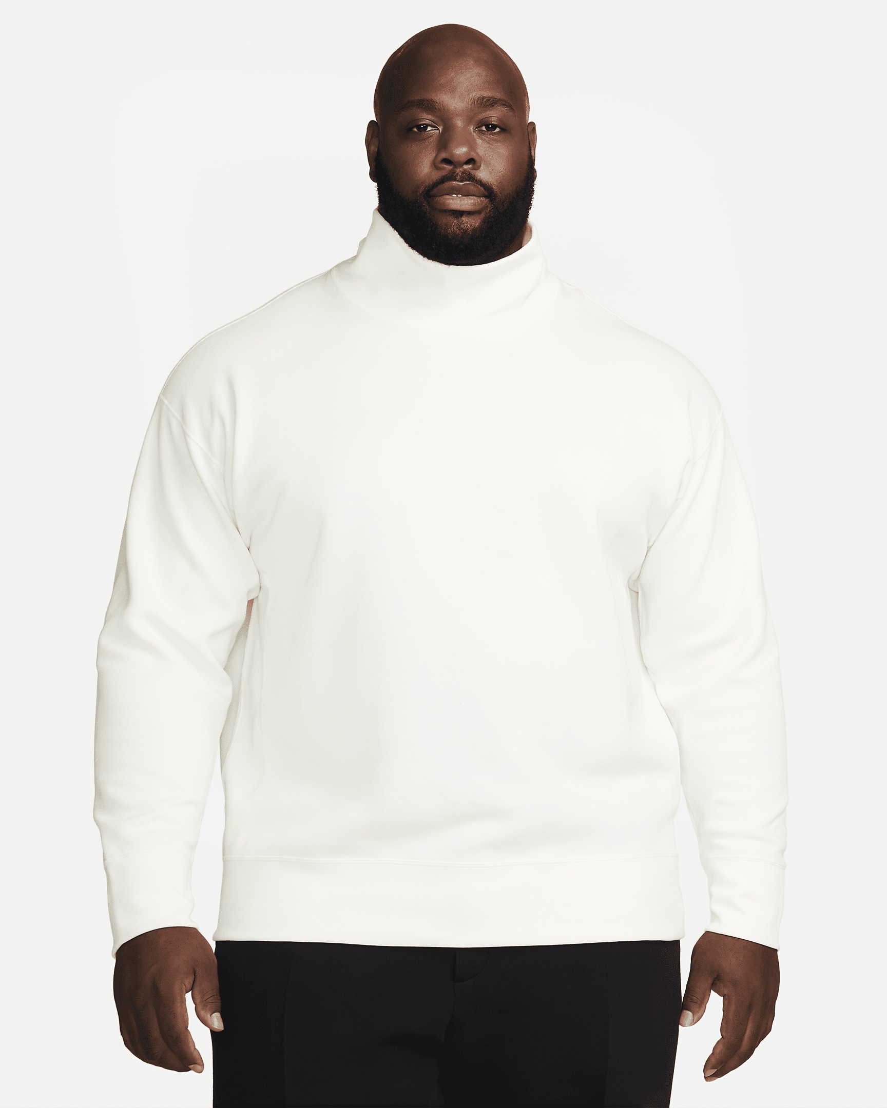 Nike Sportswear Tech Fleece Reimagined Men's Oversized Turtleneck Sweatshirt - 10