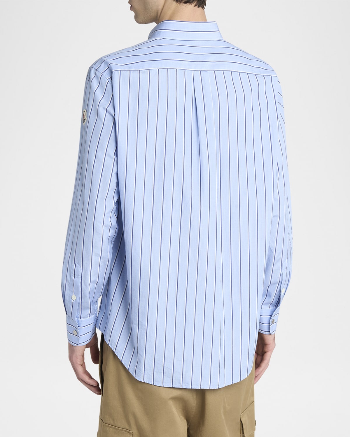 Men's Wool Multi-Stripe Sport Shirt - 3