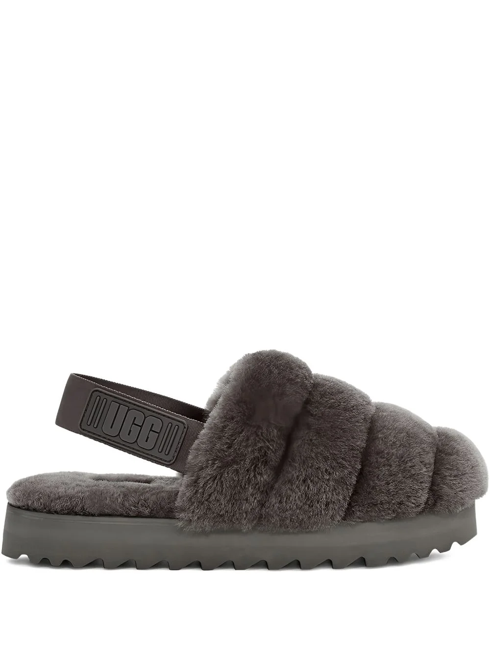 Super Fluff "Grey" slippers - 1