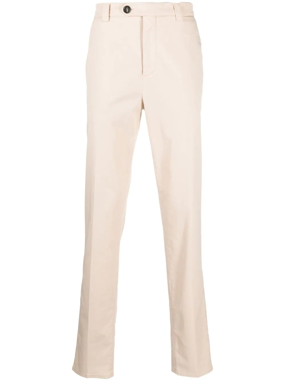 mid-rise tailored chinos - 1