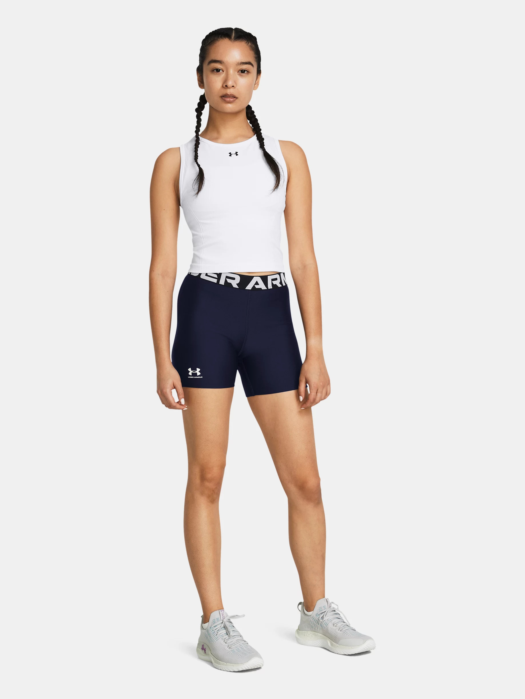 Women's HeatGear® Middy Shorts - 5