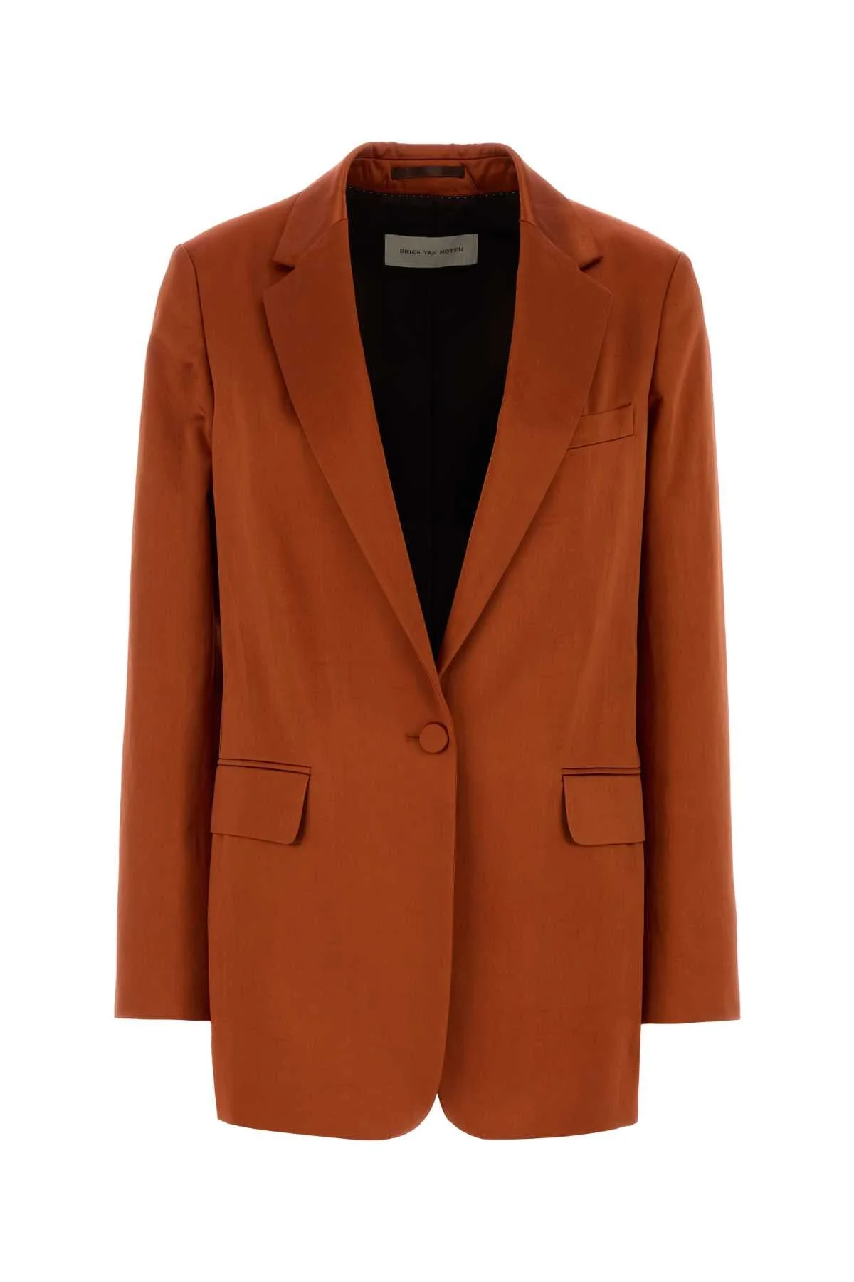 Dries Van Noten Blanchet Blazer — Orange - 1