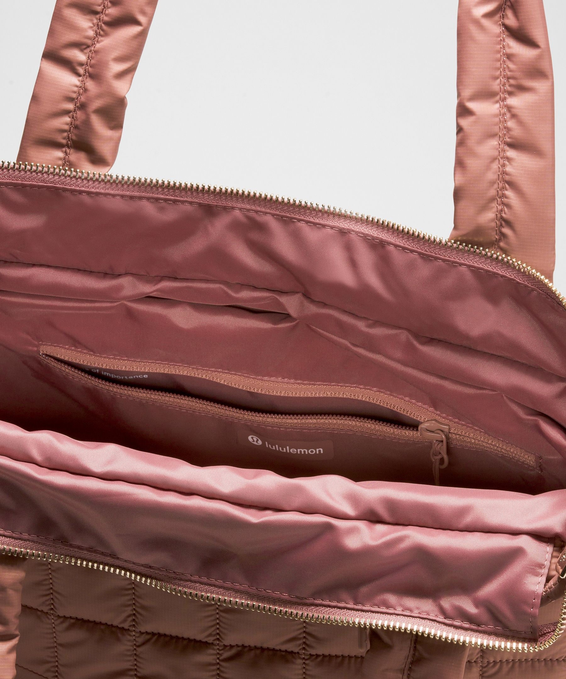 Quilted Grid Tote Bag 12L - 4