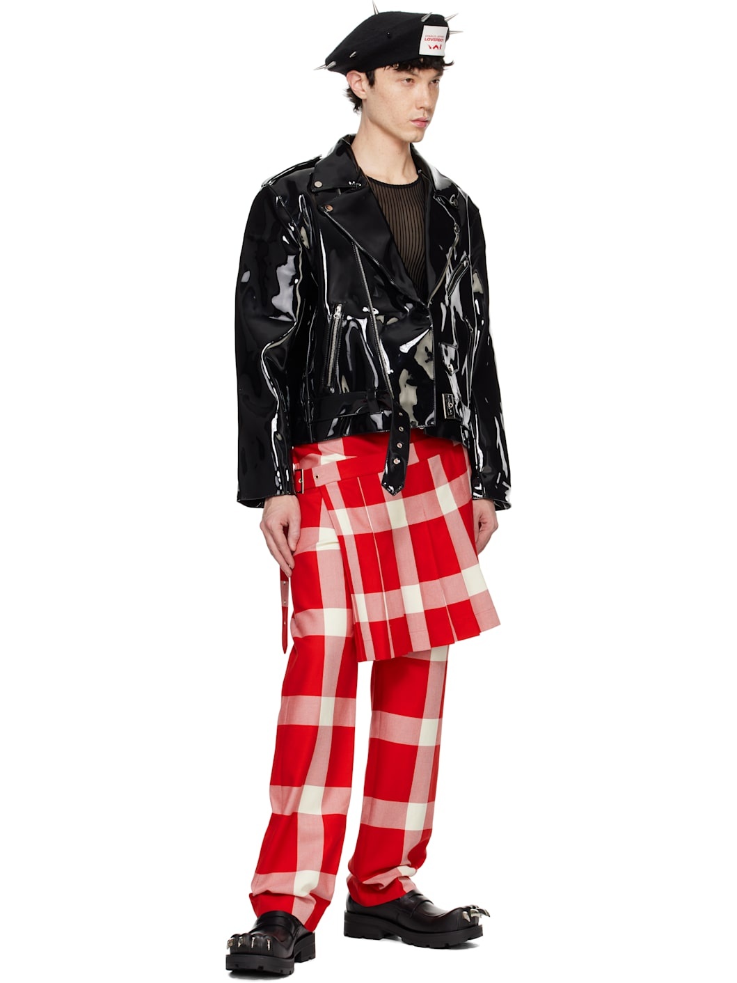 Red Skouser Trousers - 4