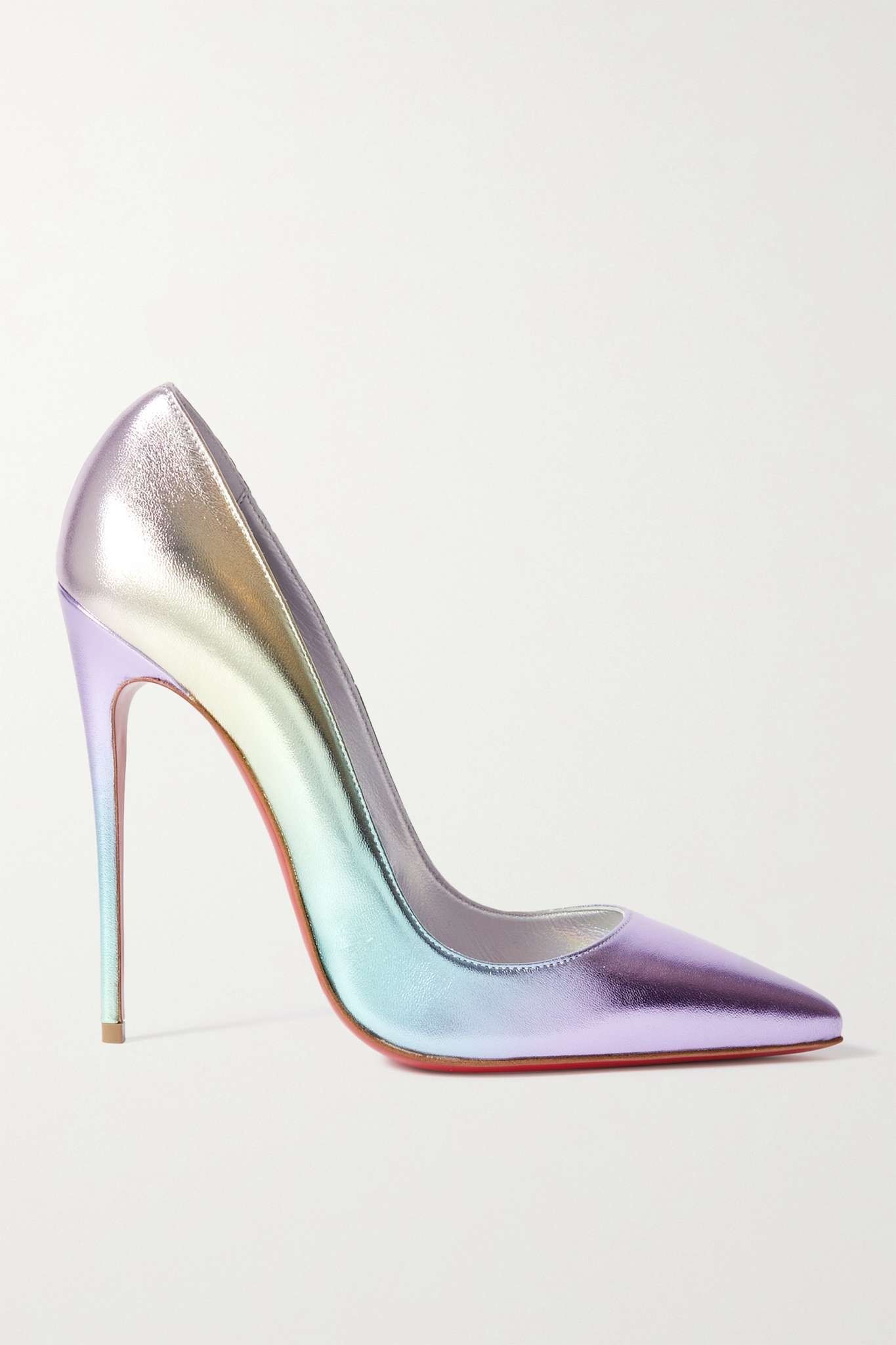 So Kate 120 iridescent leather pumps - 1