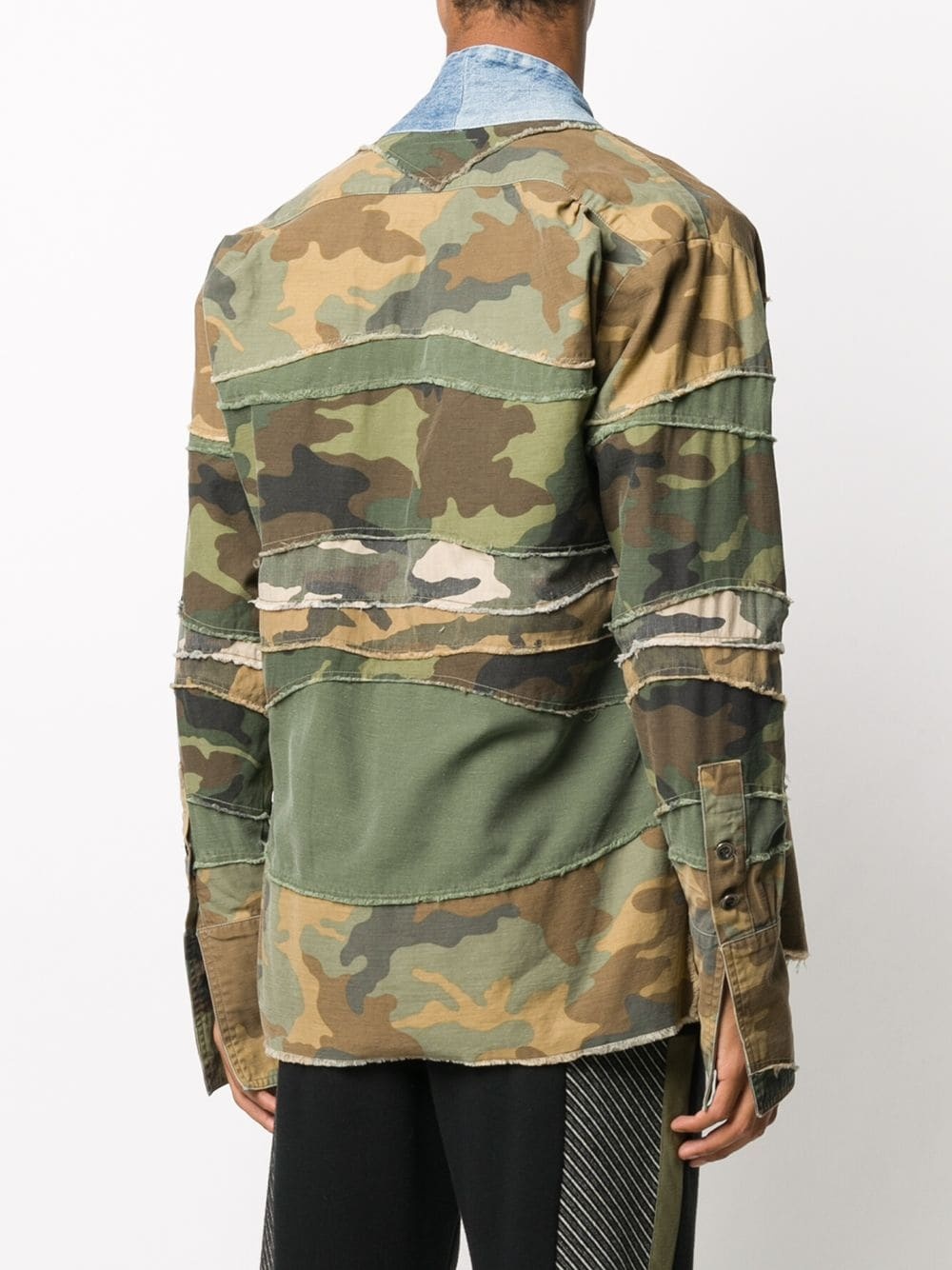 Mixed Camouflage Kimono jacket - 4