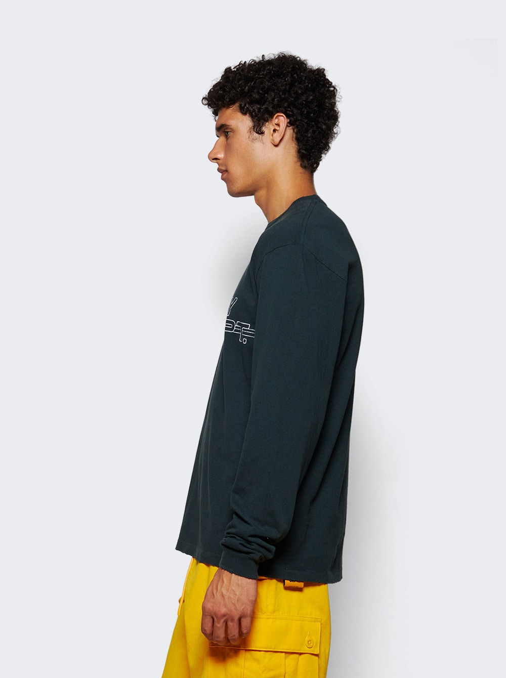 Skate Long Sleeve Tee Second Hand Black - 3