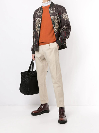 Etro graphic print bomber jacket outlook