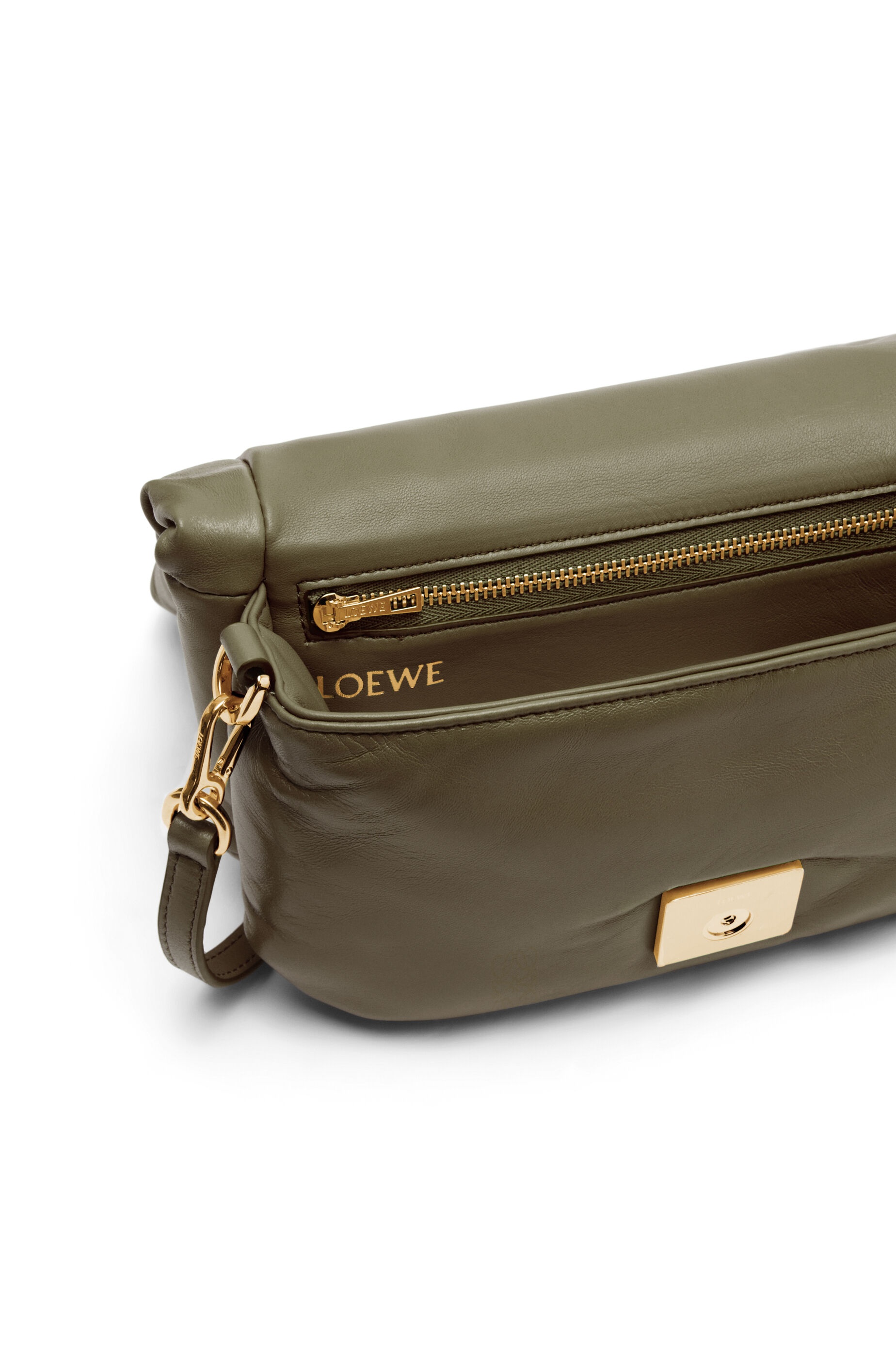Mini Puffer Goya bag in shiny nappa - 6